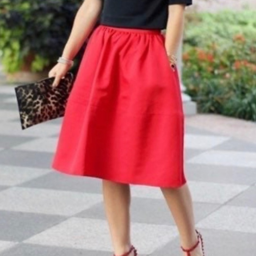 EXPRESS Red Skirt - Size 2